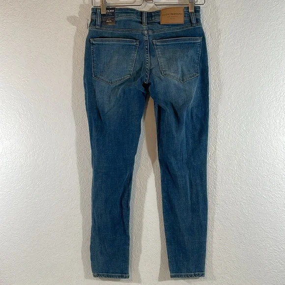 LUCKY BRAND Lolita Low Rise Skinny Denim Jeans Size 2 NEW - Picture 6 of 16